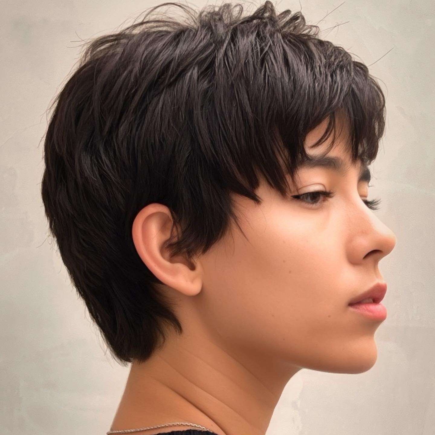 Effortless Shattered Pixie for Thick Hair