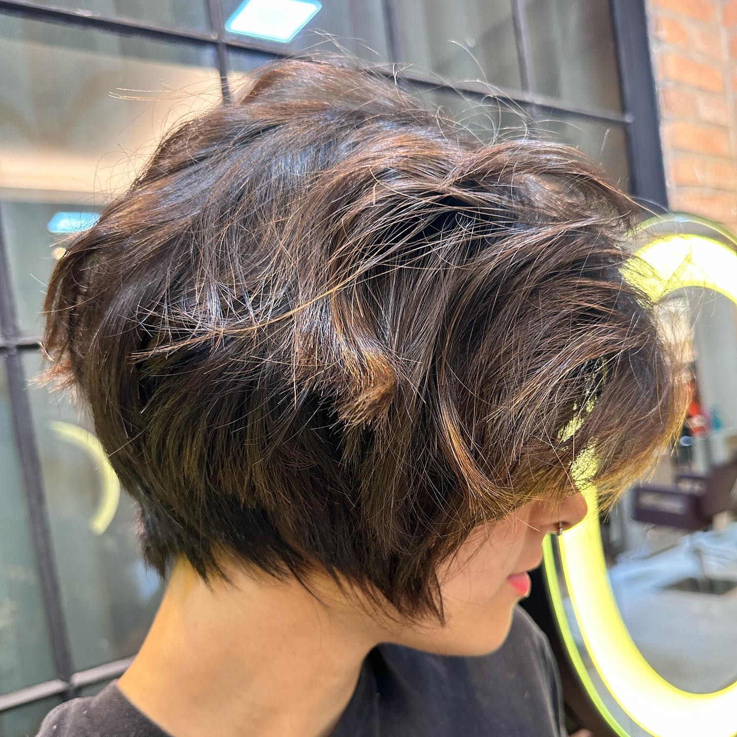 Bixie Shag Haircut for Thick Hair